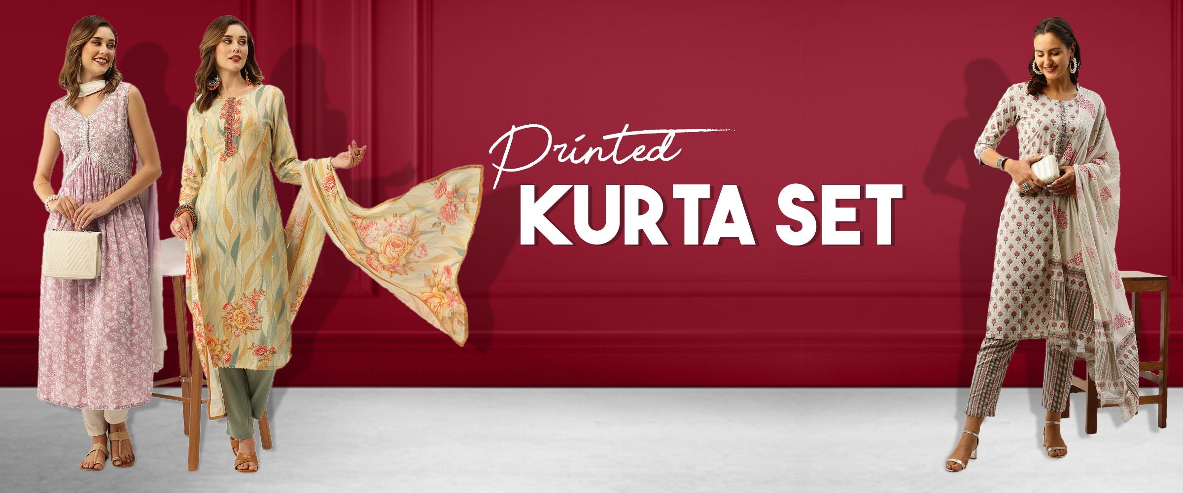 fcity.in - Dupatta Sets Women Kurti Set Embroidery Kurti With Pant And  Chiffon